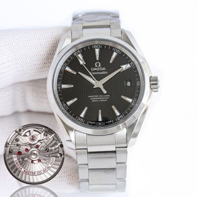 Omega Seamaster 150M 2824 Movement 41MM Men Mechanical Black/White Dial Watch